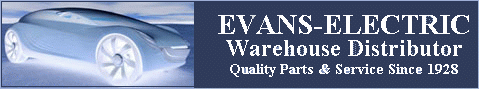 EVANS ELECTRIC - Automotive Warehouse Distributor