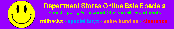 Cyber Clearance Online Specials