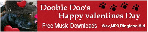 Doobie Doo's Happy valentines Day Free Music Downloads - Wav,MP3,Ringtone,Midi